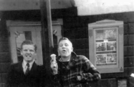 Star Theatre - Some Early Patrons Enjoying An Ice Cream From Pat Weaver (newer photo)